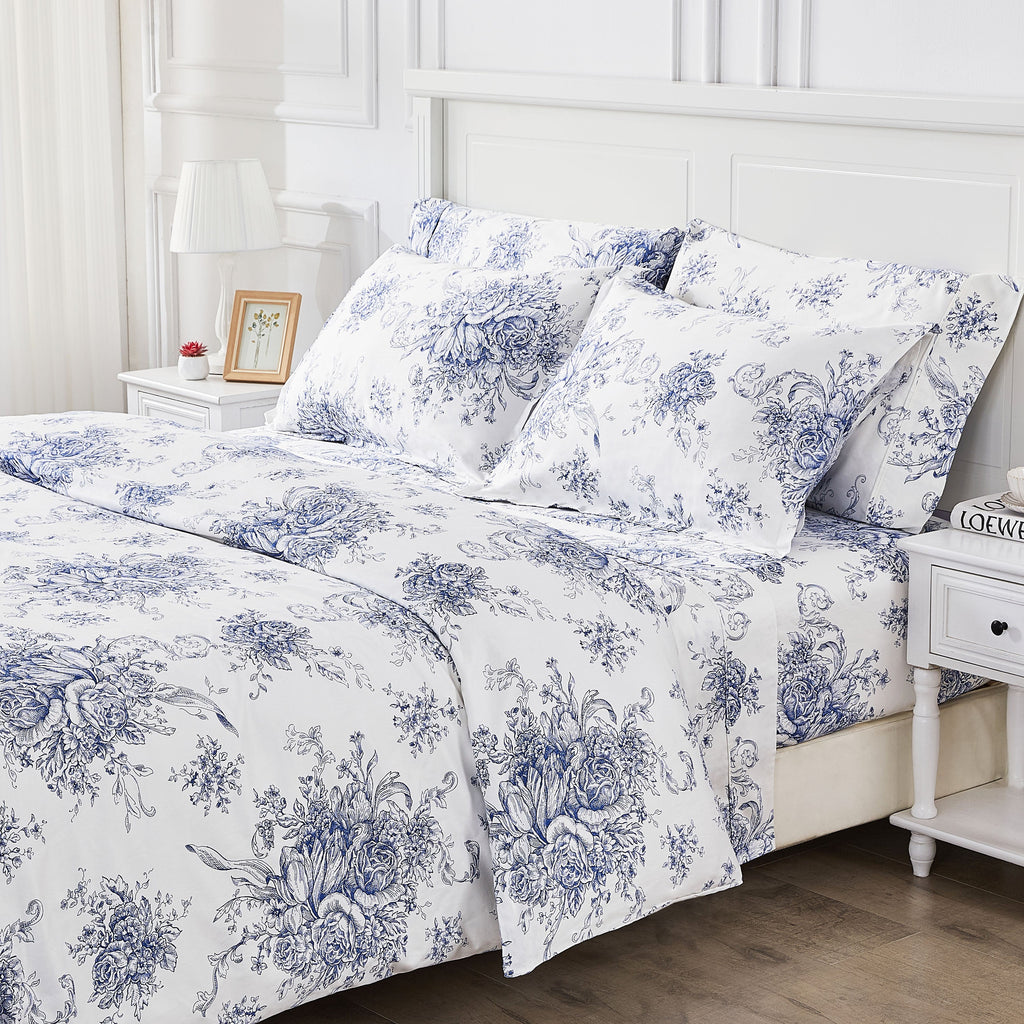 Toile-Bettwäsche-Set