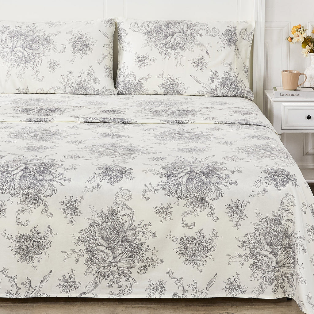 Toile-Bettwäsche-Set