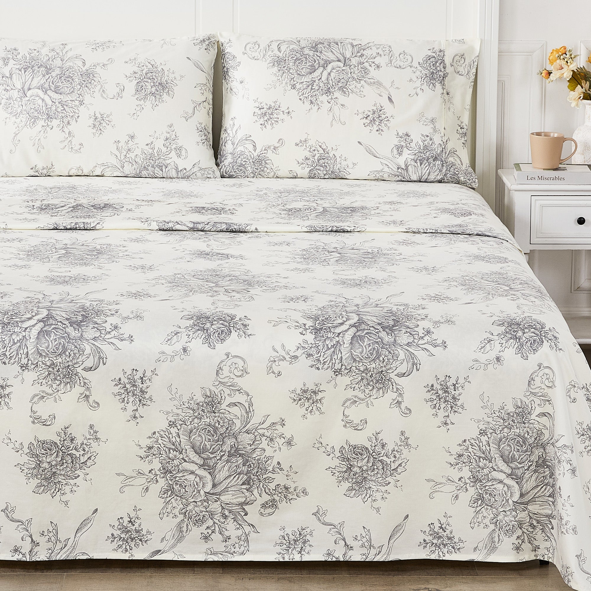 Toile-Bettwäsche-Set