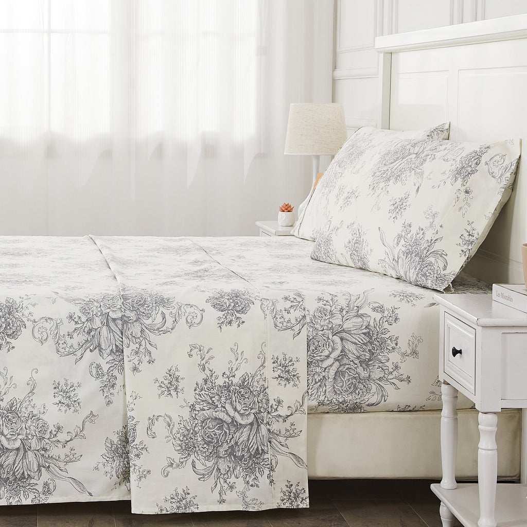 Toile-Bettwäsche-Set