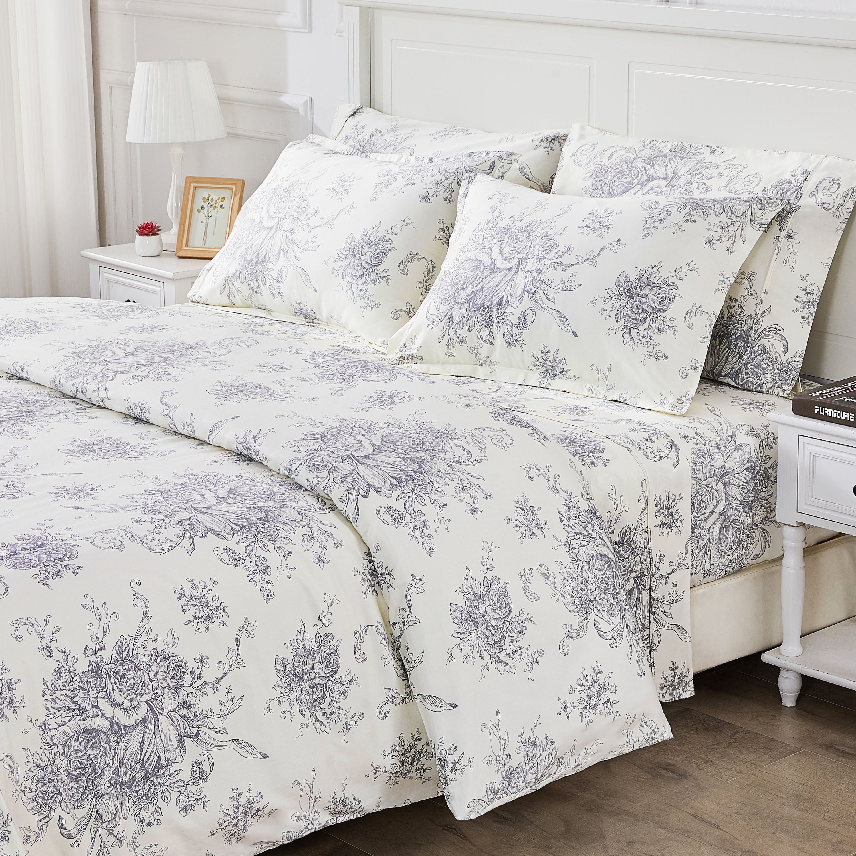 Toile-Bettwäsche-Set