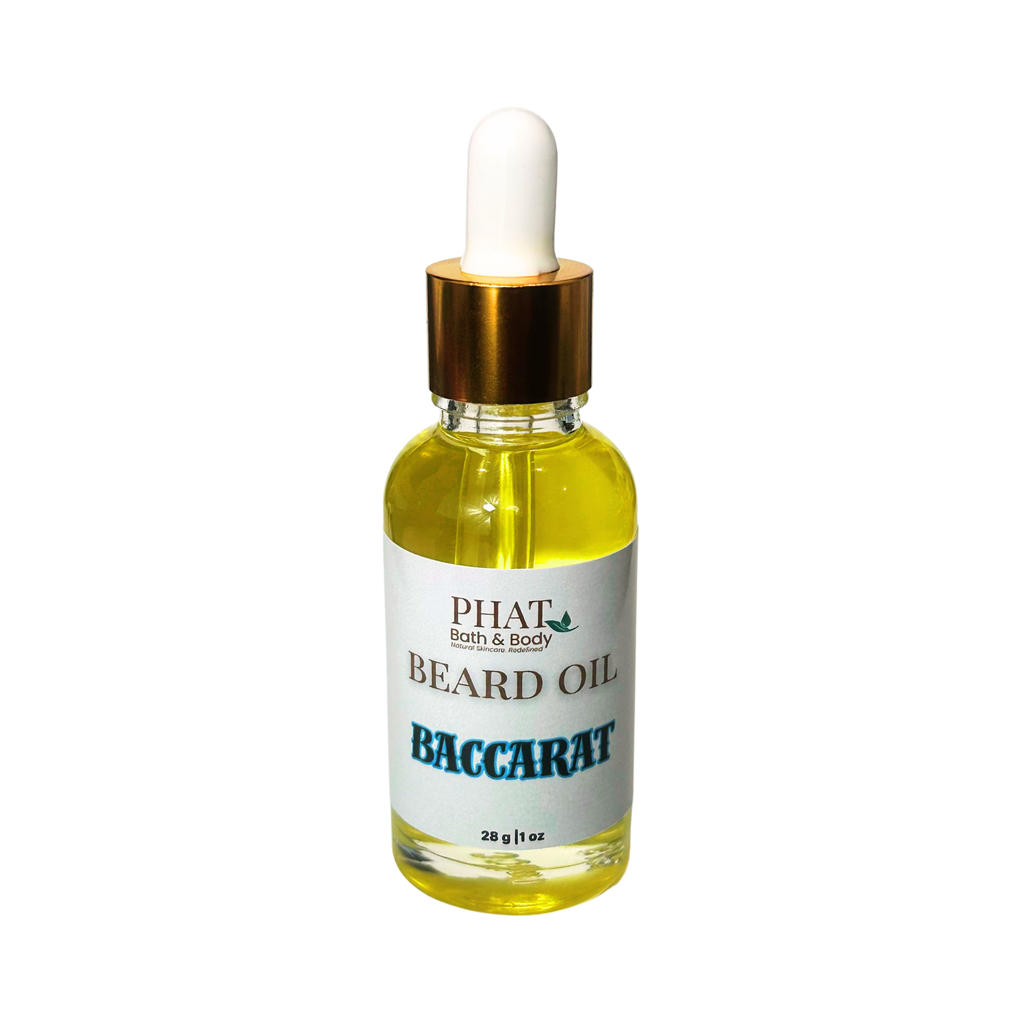 Baccarat Natural Beard Oil with Rosehip & Carrot Seed Oil Baccarat Rouge 540 Type | 1 oz