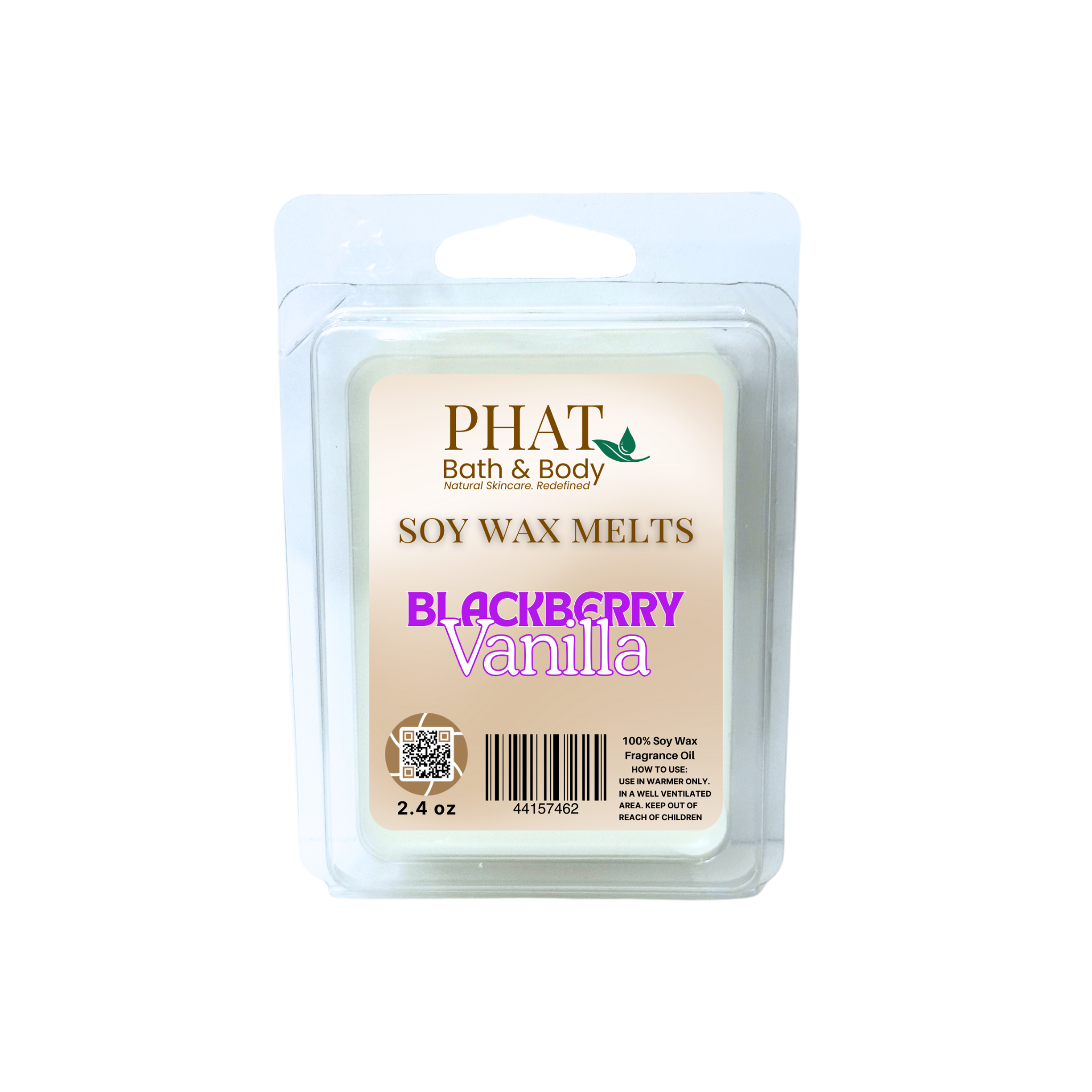 Blackberry Vanilla Soy Wax Melts Black Raspberry & Vanilla Type | 2.4 oz