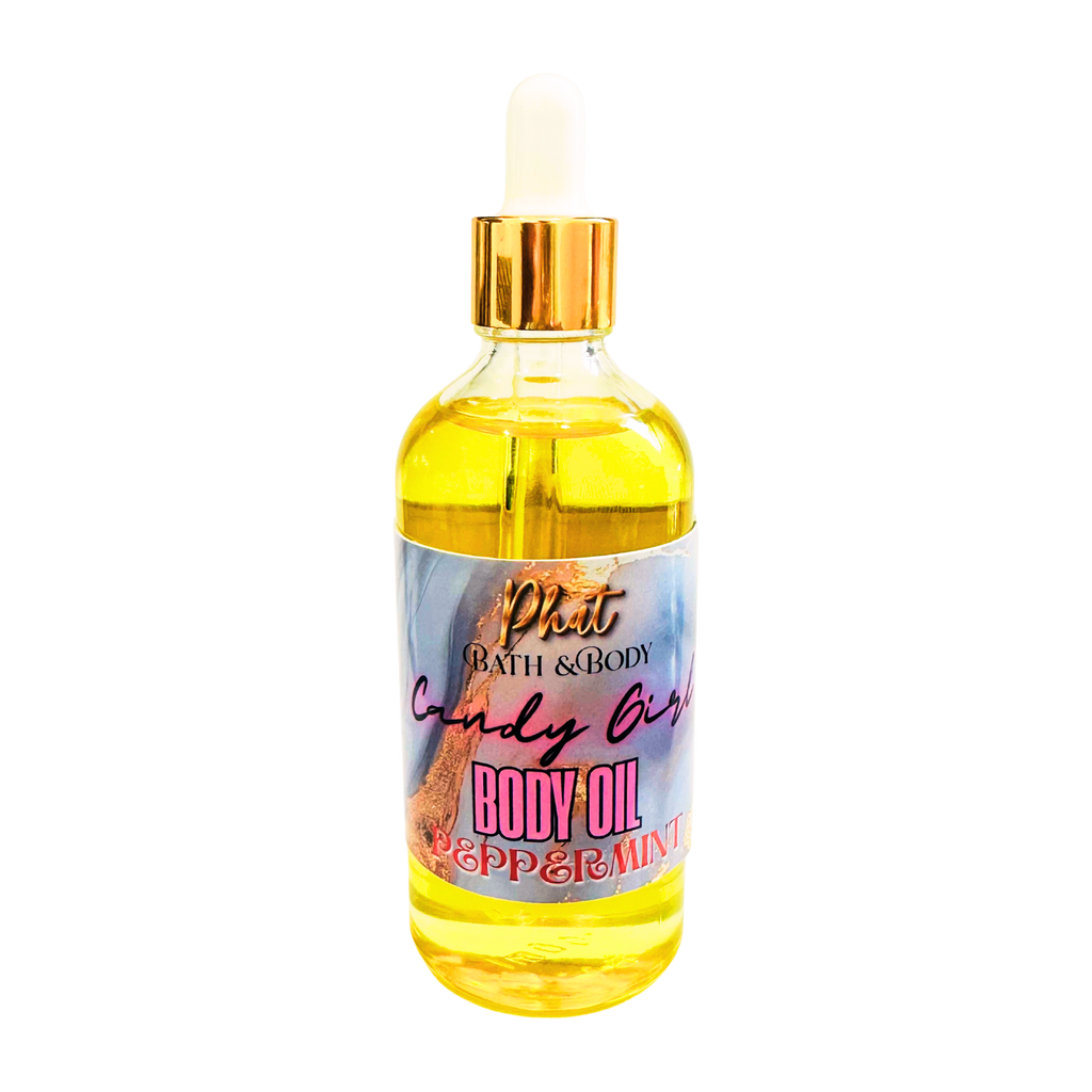 Peppermint | Candy Girl Body Oil | 3.2 oz