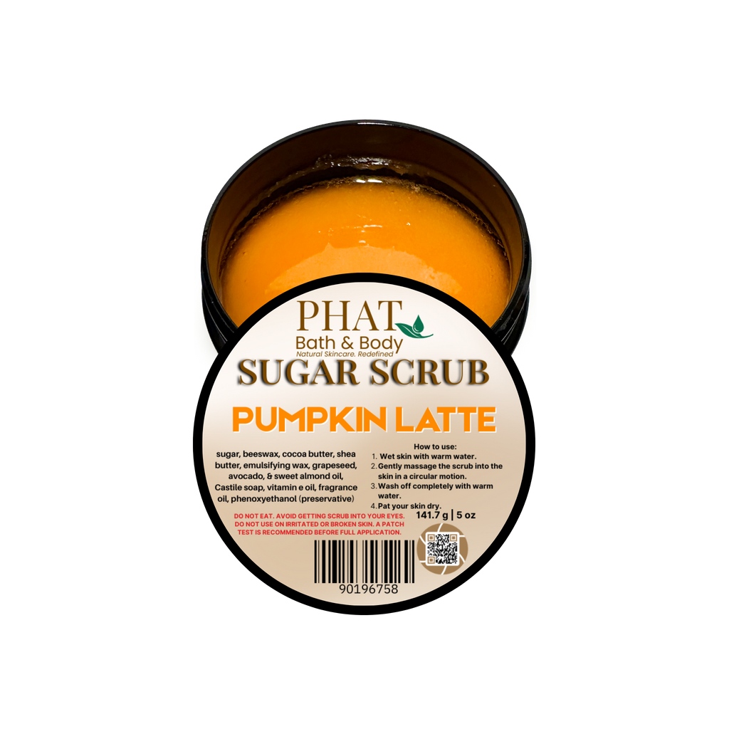 Pumpkin Latte Whipped Sugar Scrub with Shea & Cocoa Butter | 5 oz