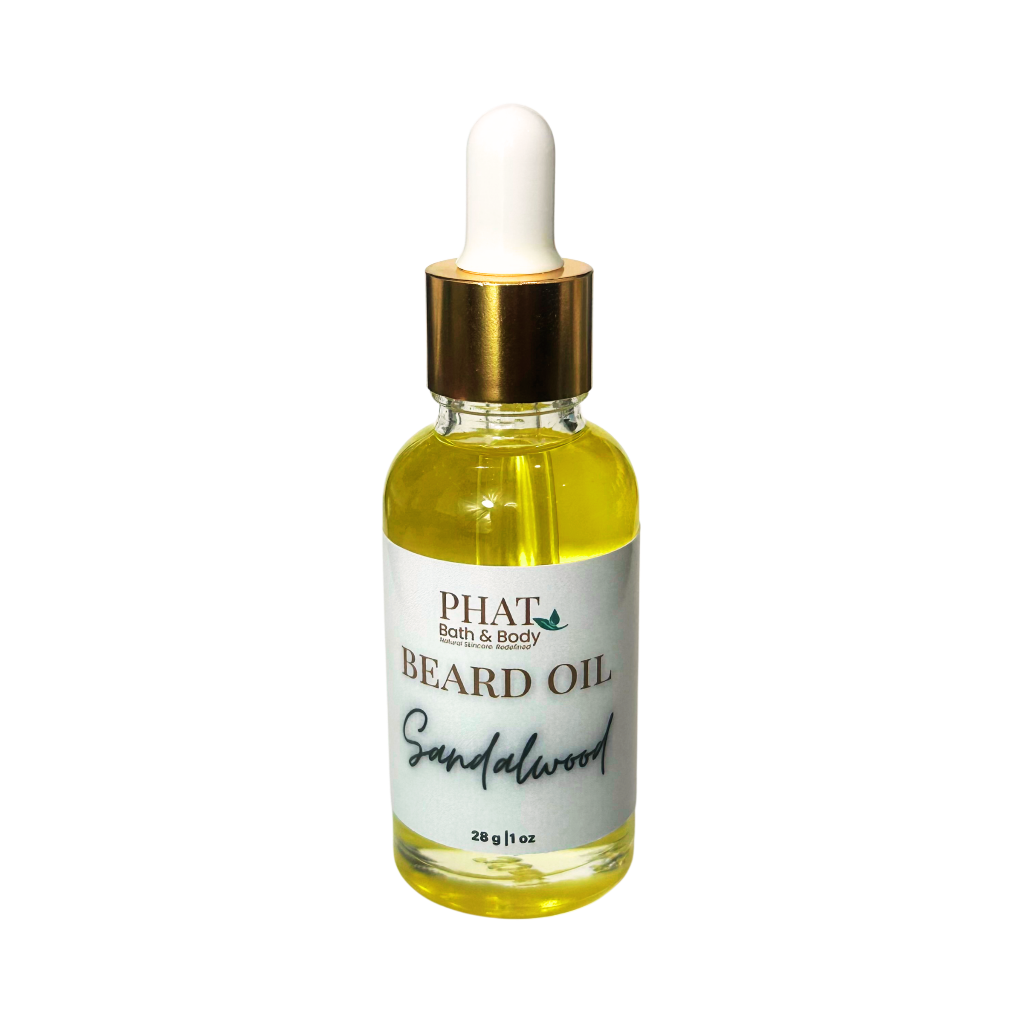 Sandalwood Natural Beard Oil with Rosehip Essential & Carrot Seed Oil | 1 oz