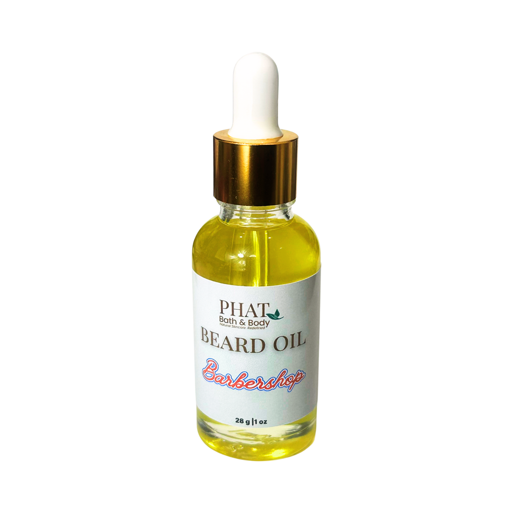 Barbershop Natural Beard Oil with Rosehip & Carrot Seed Oil | 1 oz
