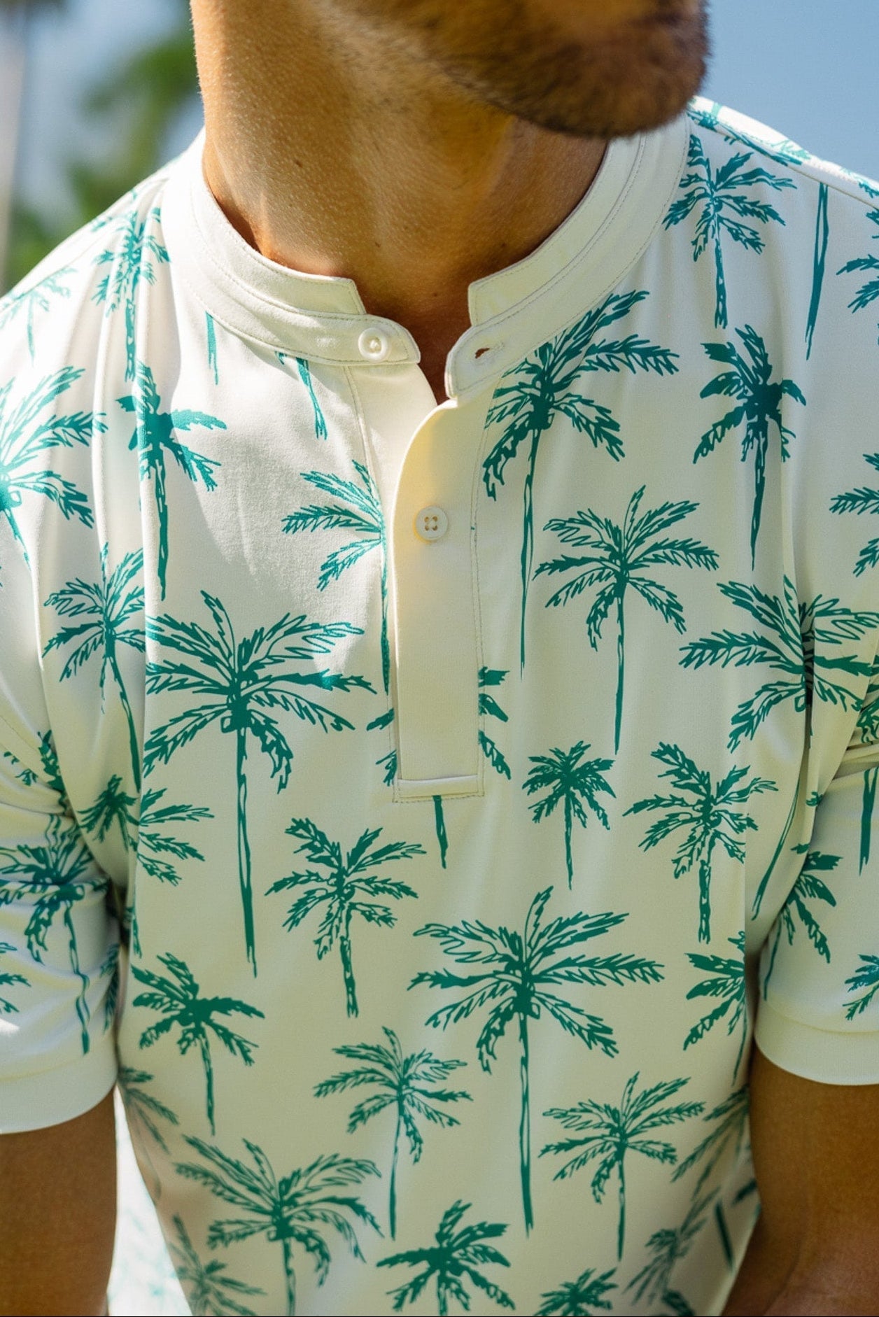 Catalyst Polo | Mantra Collar | Palm Forest