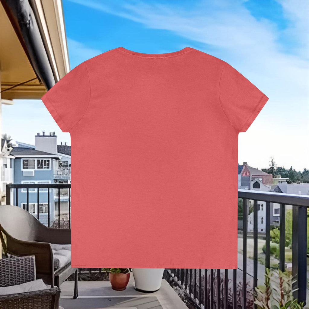 Lady Dabblers Das Shuli Network Damen-V-Ausschnitt-T-Shirt