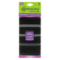Expressions Hair Ties  Elastics Clasp Free  Black 32Ct