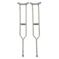Cardinal Health Push Button Adjustable  Crutches Standard