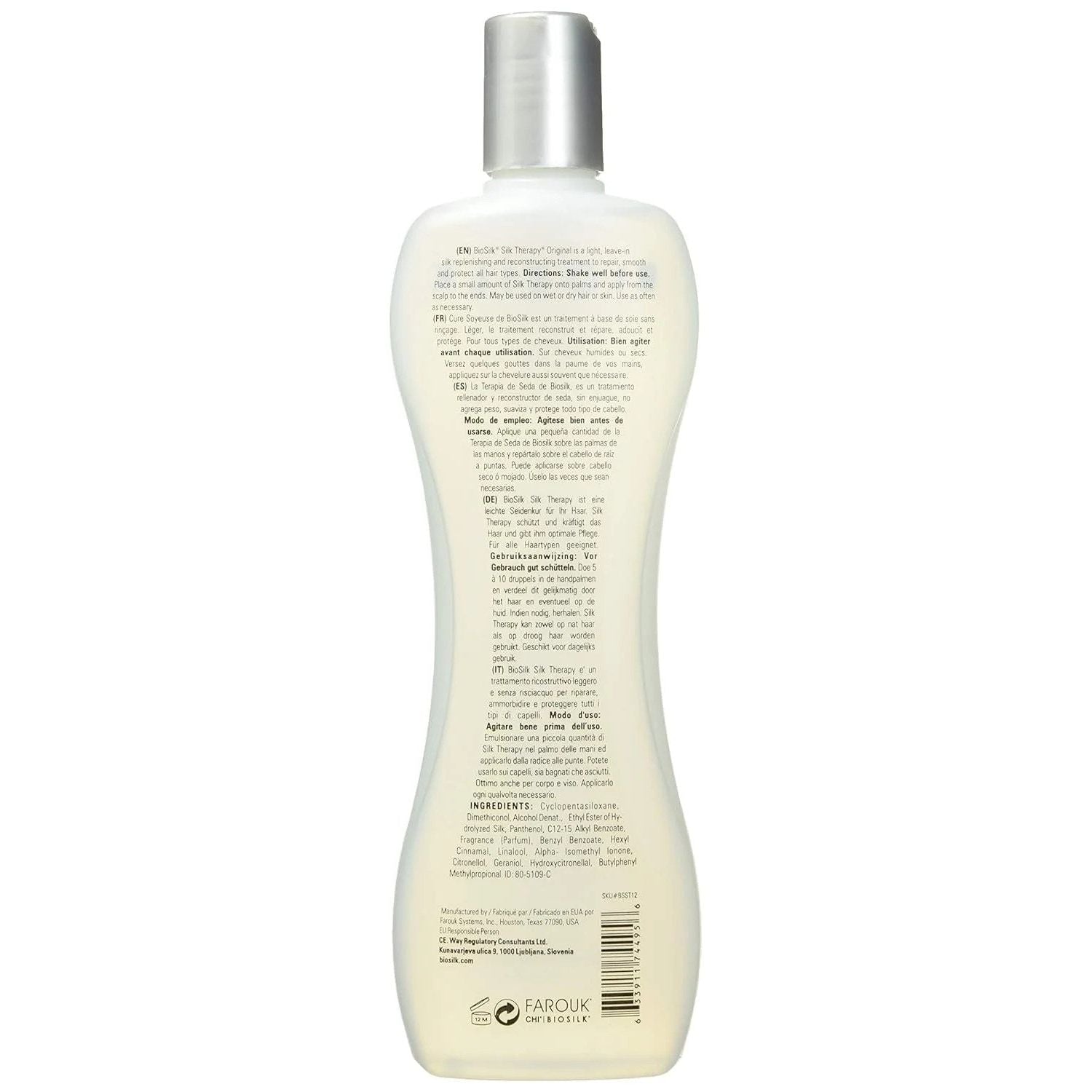 Biosilk Silk Therapy Original 12 Oz (355 mL)