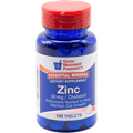 GNP Essential Mineral Zinc 50mg 100 Tablets Dietary Supplement