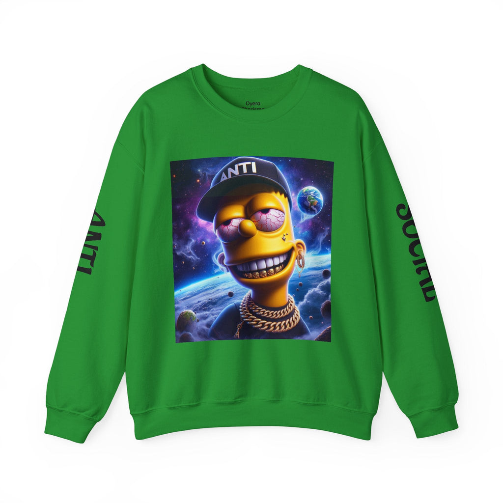 “Anti Social” Heavy Blend™ Crewneck Sweatshirt