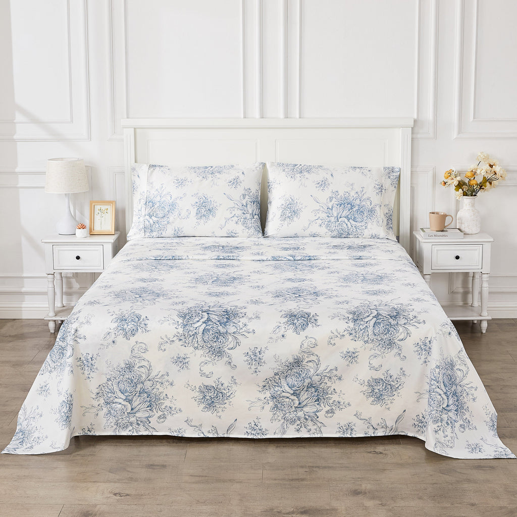 Toile-Bettwäsche-Set