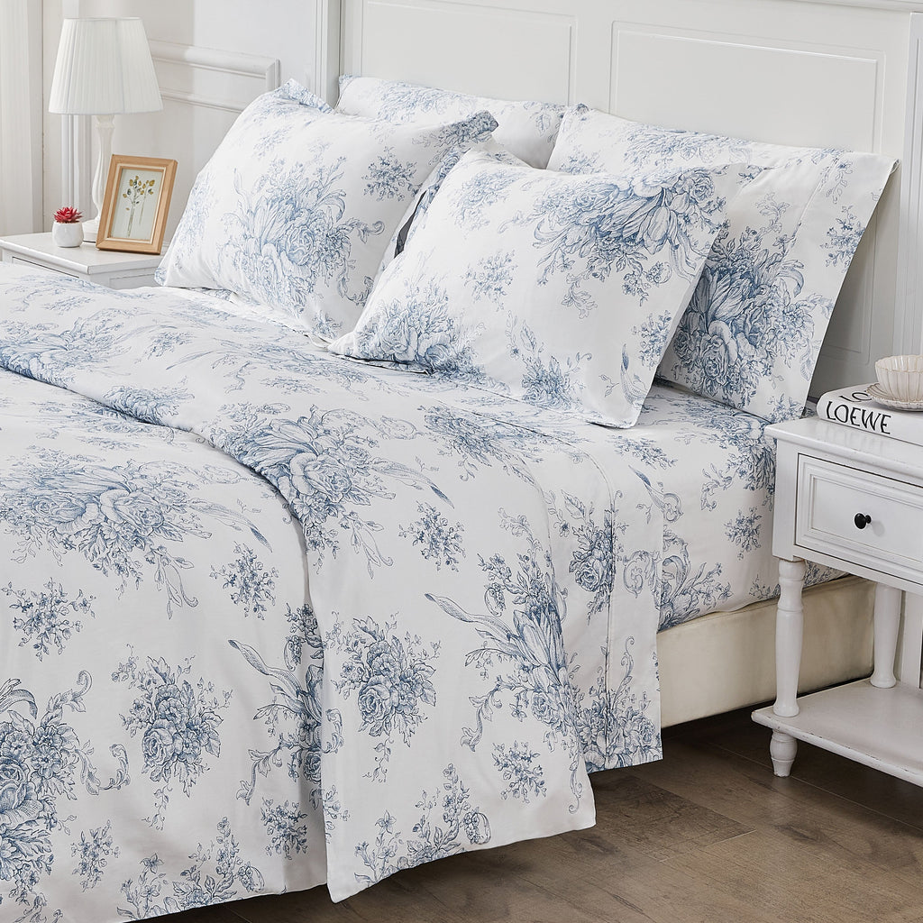 Toile-Bettwäsche-Set