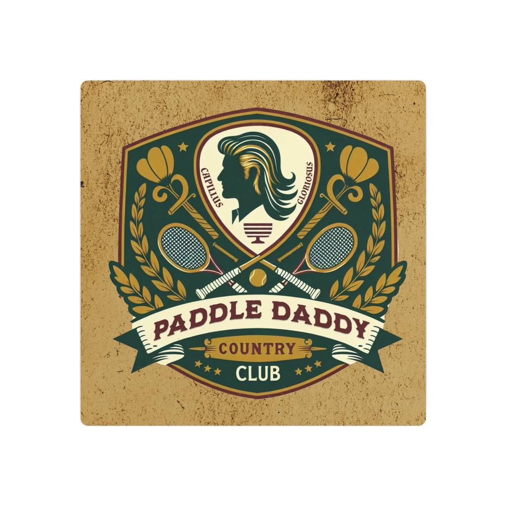 Paddle Daddy Country Club Metallkunstschild, Für Wände, die Mitgliedschaft verdienen, Wandkunst, Mannhöhlenschild, Vatertagsdekoration