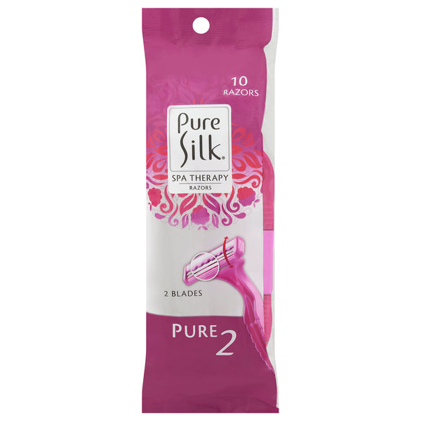 Pure Silk® Disposable Razors – 2-Blade (2 Count)