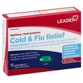 Leader Nighttime Cold & Flu Relief 16 Softgels