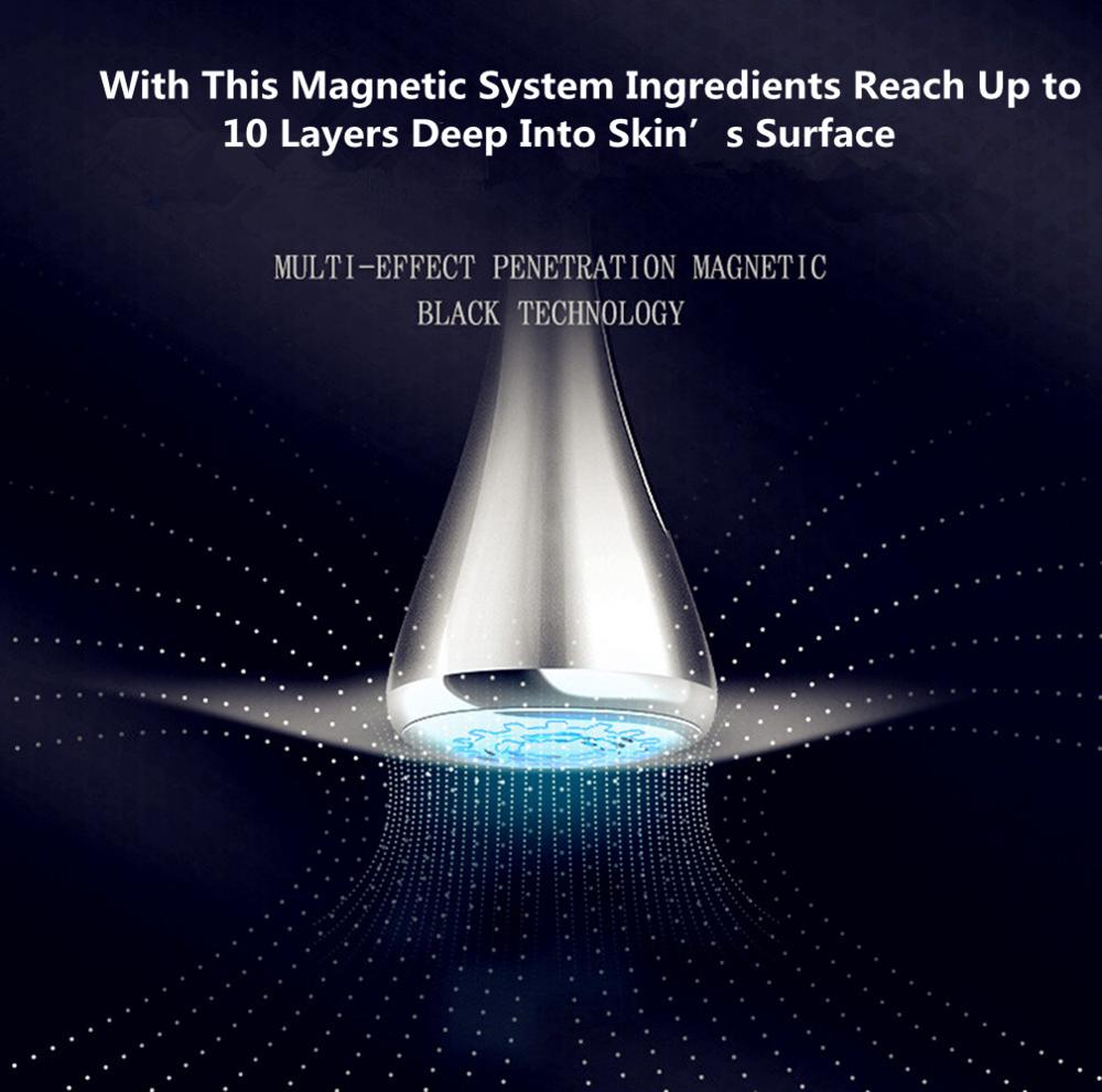 Facial massager small dumbbell gyro beauty device