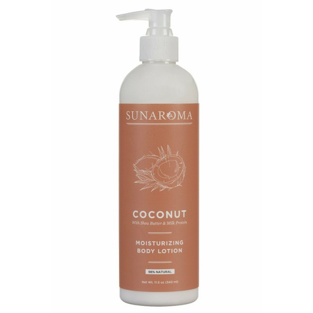 Sunaroma Coconut Moisturizing Body Lotion 11.5 Oz