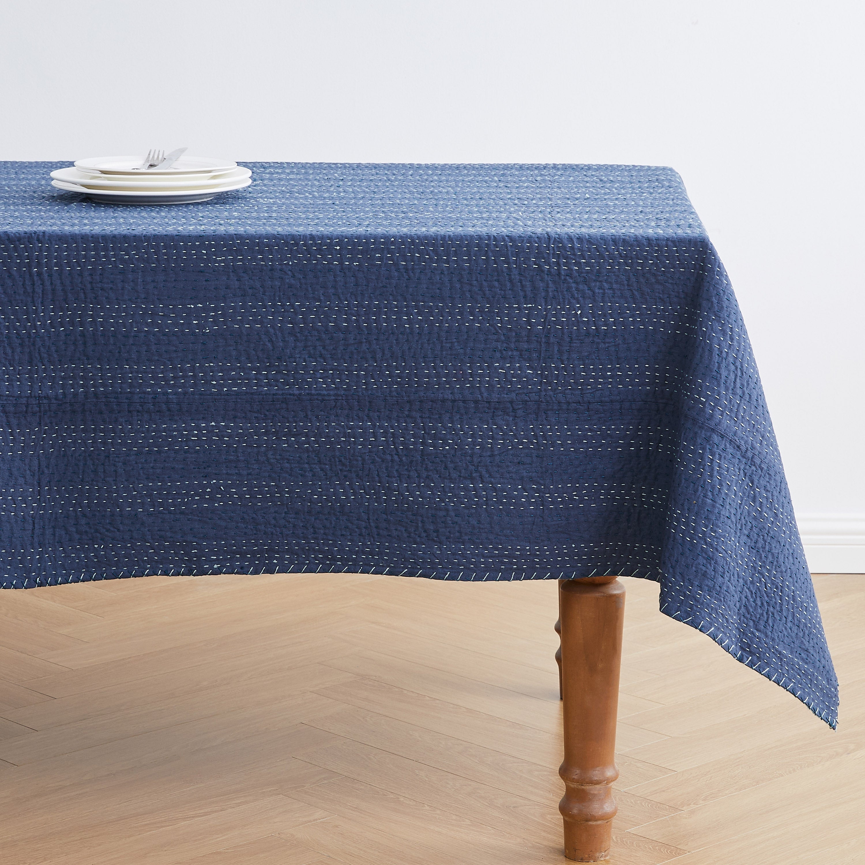 Handgenähte wendbare Kantha-Überwürfe