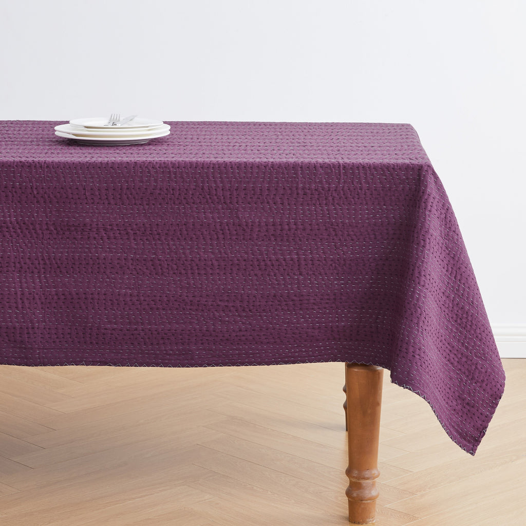 Handgenähte wendbare Kantha-Überwürfe