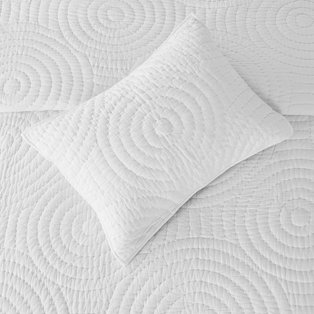 Halo Cotton Voile Handgesticktes Quilt-Set