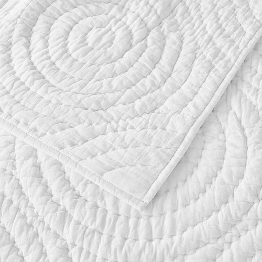 Halo Cotton Voile Handgesticktes Quilt-Set