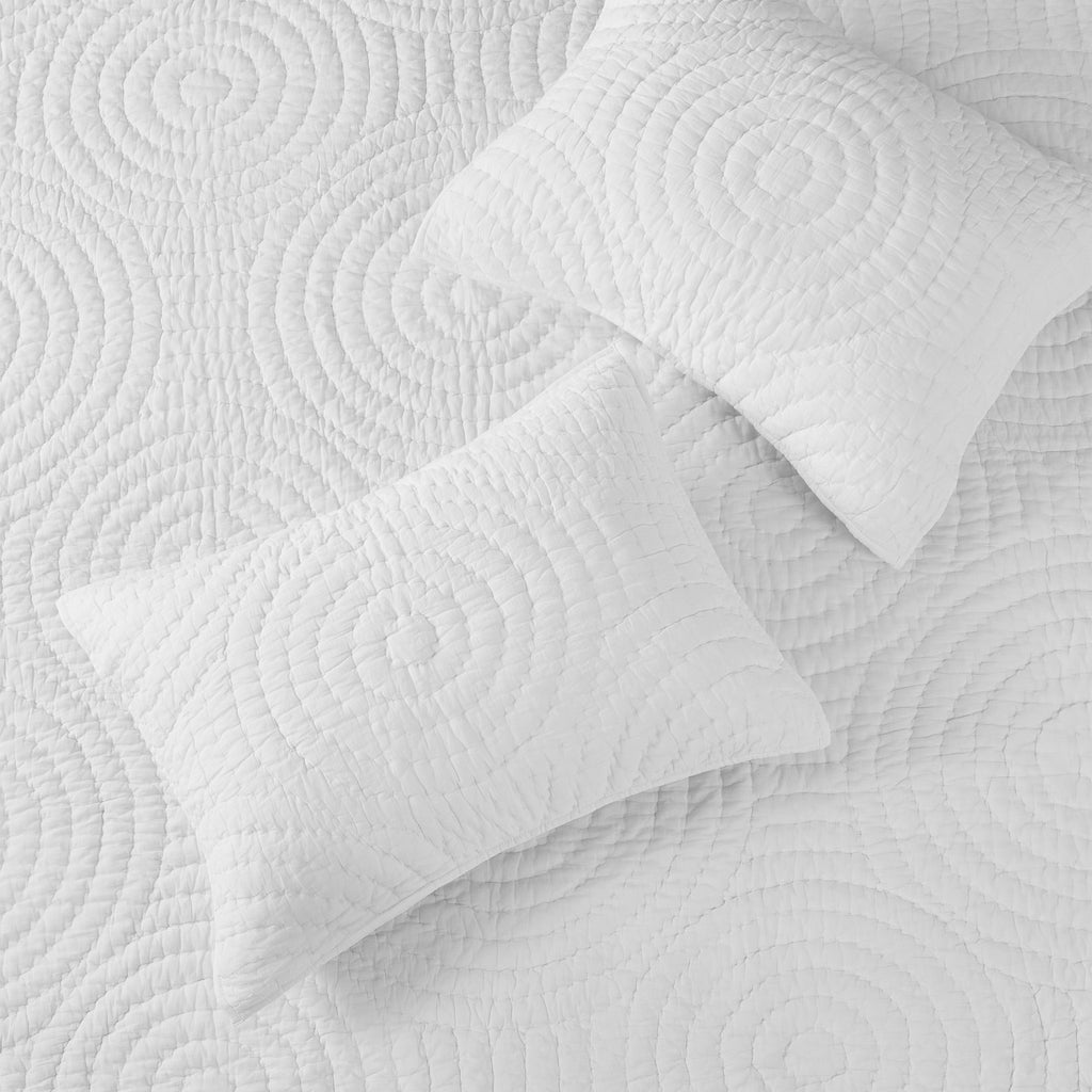 Halo Cotton Voile Handgesticktes Quilt-Set