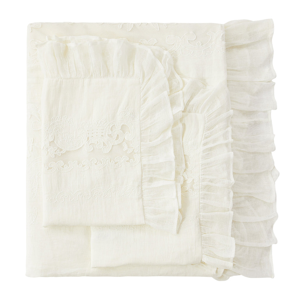 Tabitha Linen Duvet Cover Set