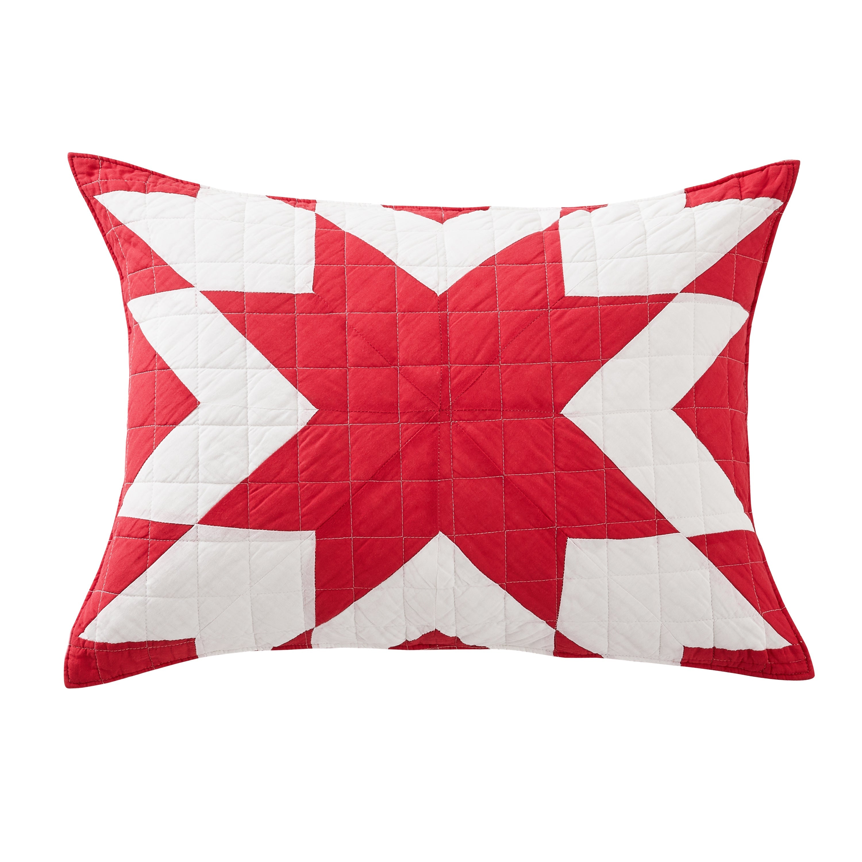 Patchwork-Tagesdecken-Set aus Baumwolle mit Sternenmuster