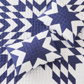 Patchwork-Tagesdecken-Set aus Baumwolle mit Sternenmuster