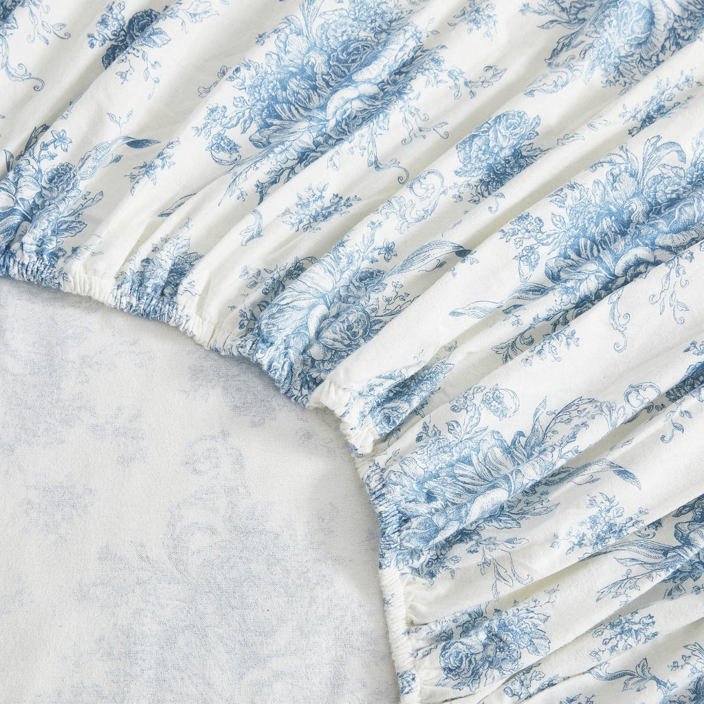 Petit Toile Flannel Sheet Sets
