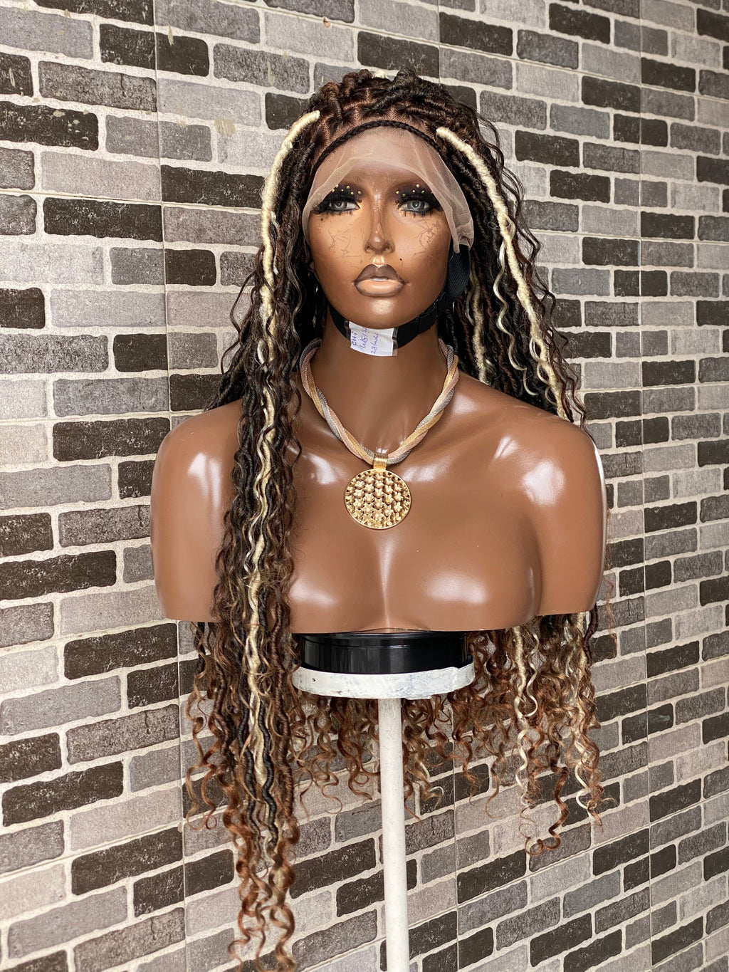 Soft Locs Perücke - Bohemian Full Lace Faux Locs (Africa Queen)