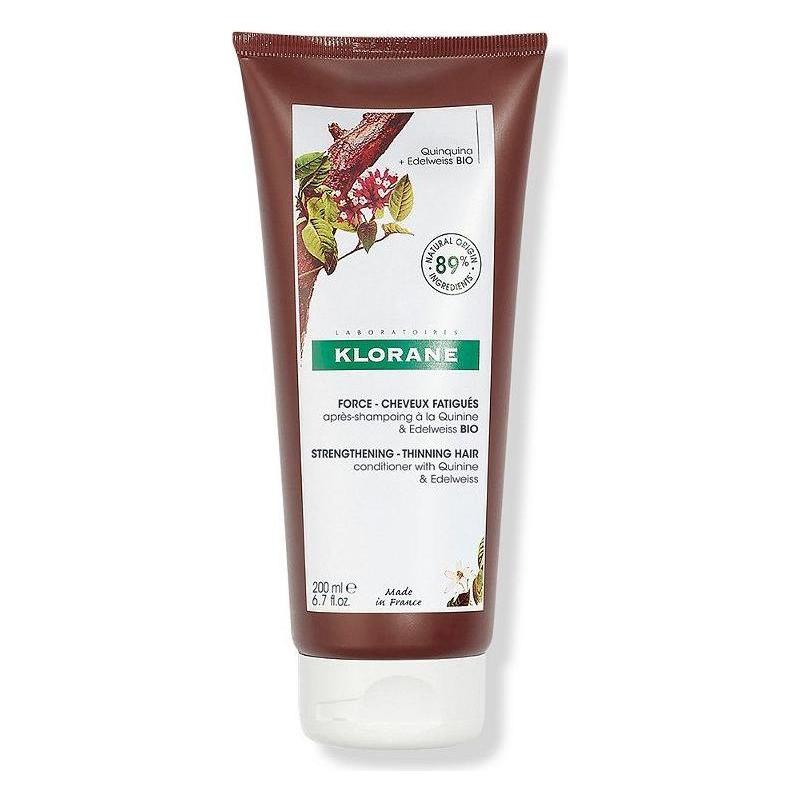 Klorane Force Conditioner Anti-Hair Loss for Thinning Hair with Quinine & Organic Edelweiss 6.7 Oz