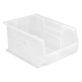 Quantum Ultra Series Stack And Hang 8.9 Gal. Storage Bin In Clear