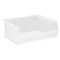Quantum Storage Systems Ultra Series Stack And Hang 8.9 Gal. Bin In Clear