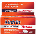Motrin Dac W/Tylenol Tb 120 Cplt
