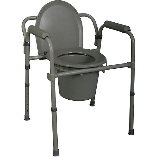 Medline  Commode 3 in 1 Steel Delx Enamel Adj