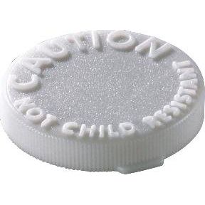 20 Dram Caution Snap Cap Vials – Non-Child Resistant (Easy-Open)