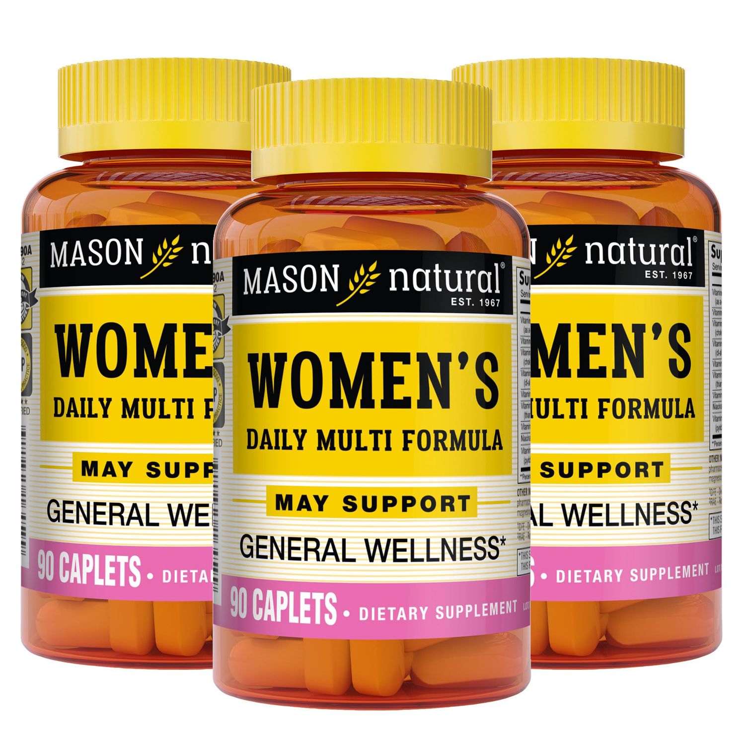Mason Women's Daily Formula Caplets 90Ct