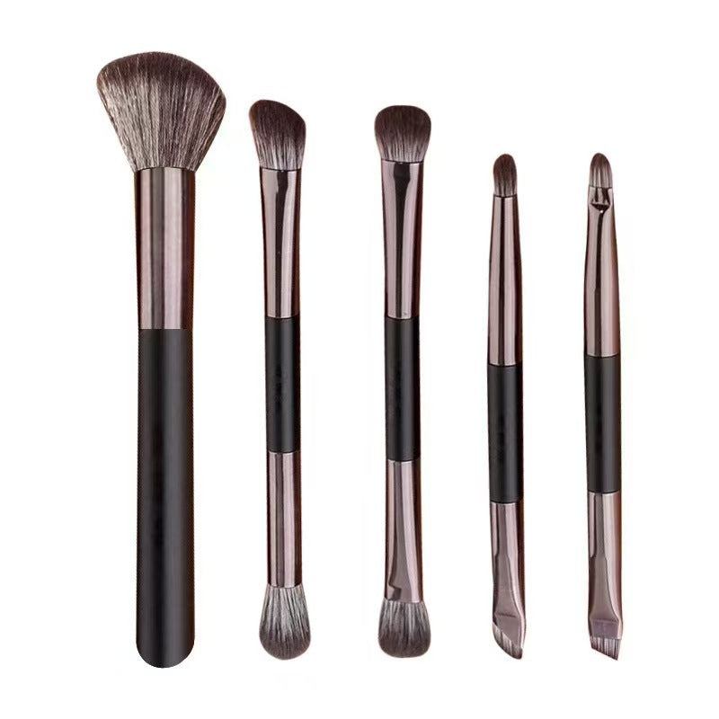 Make-up mit Spiegel Multifunktionales Make-up-Pinsel-Set
