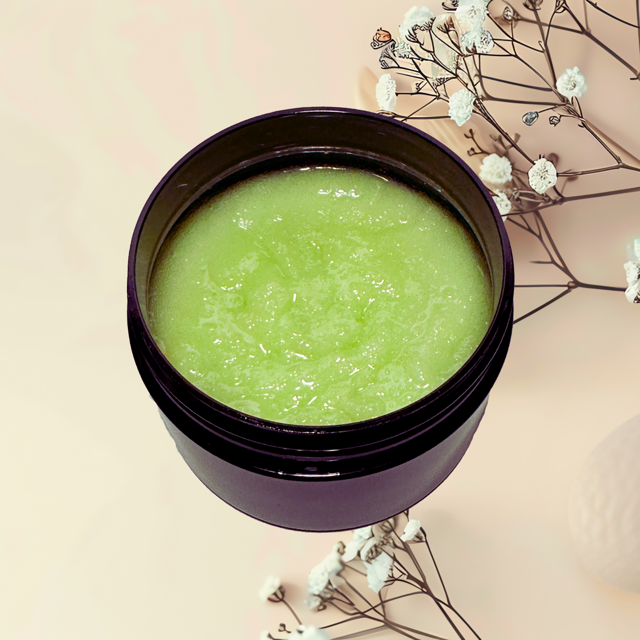 Lotus Flower Whipped Sugar Scrub with Cocoa Butter Bamboo & Lotus Type | 5 oz