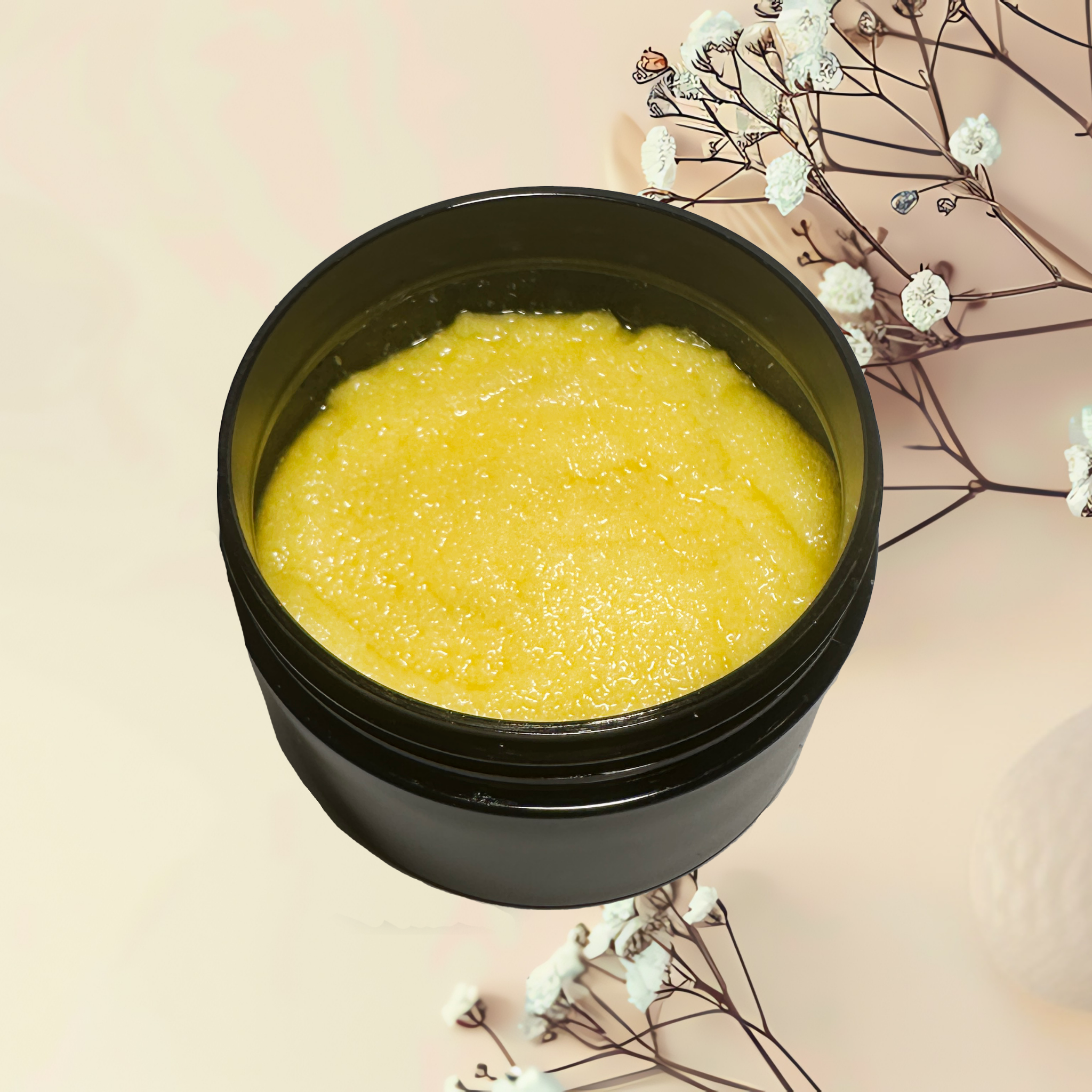 Lemongrass Whipped Sugar Scrub with Shea & Cocoa Butter | 5 oz
