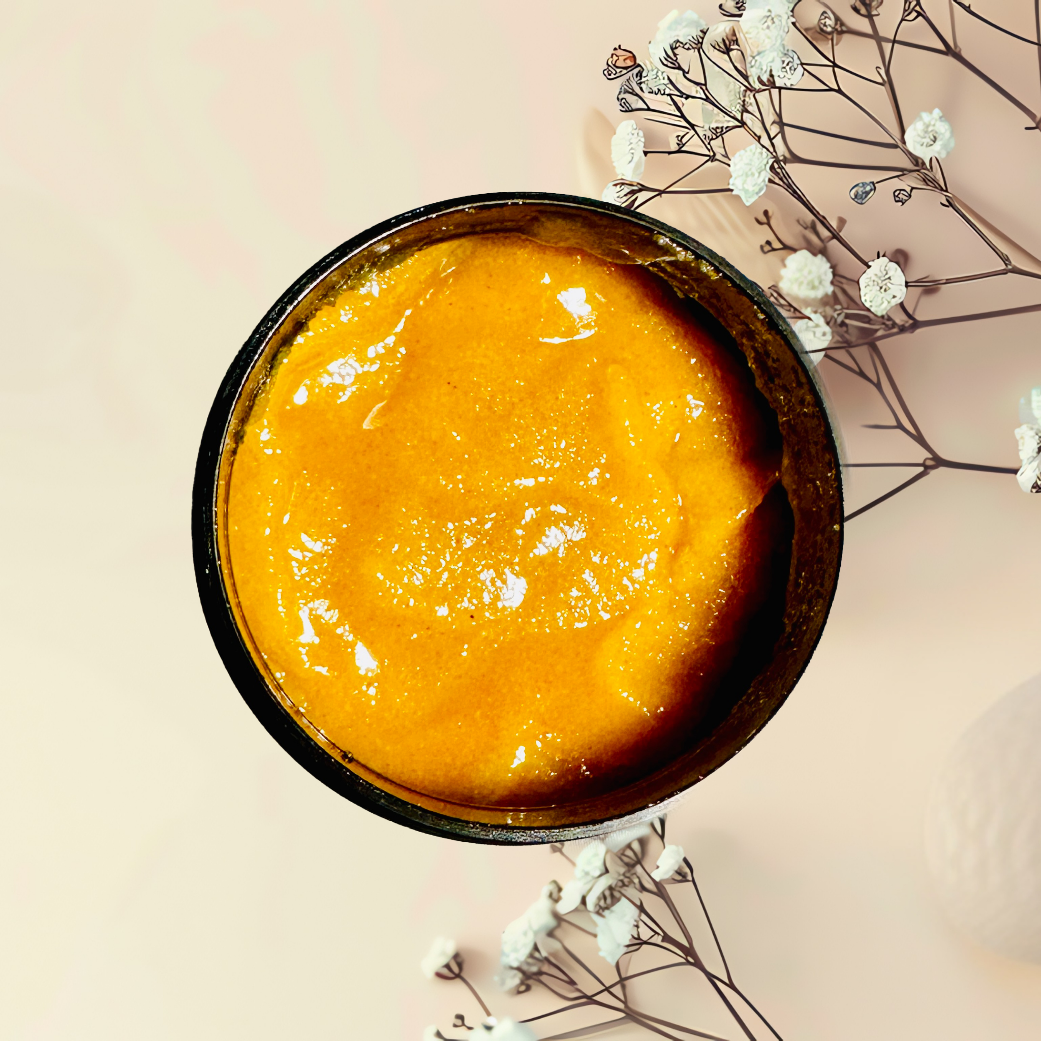 Turmeric & Honey Natural Whipped Sugar Scrub with Avocado Oil | 5 oz