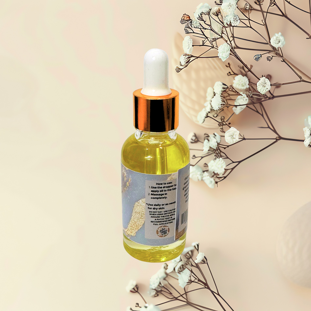 Unscented Skin Renewal Body Oil Fragrance Free with Rosehip & Carrot Seed Oil | 3.2 oz