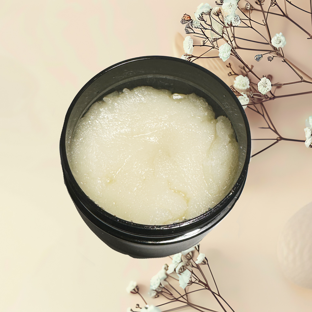 Naked Whipped Sugar Scrub with Shea & Cocoa Butter Vitamin E | 5 oz