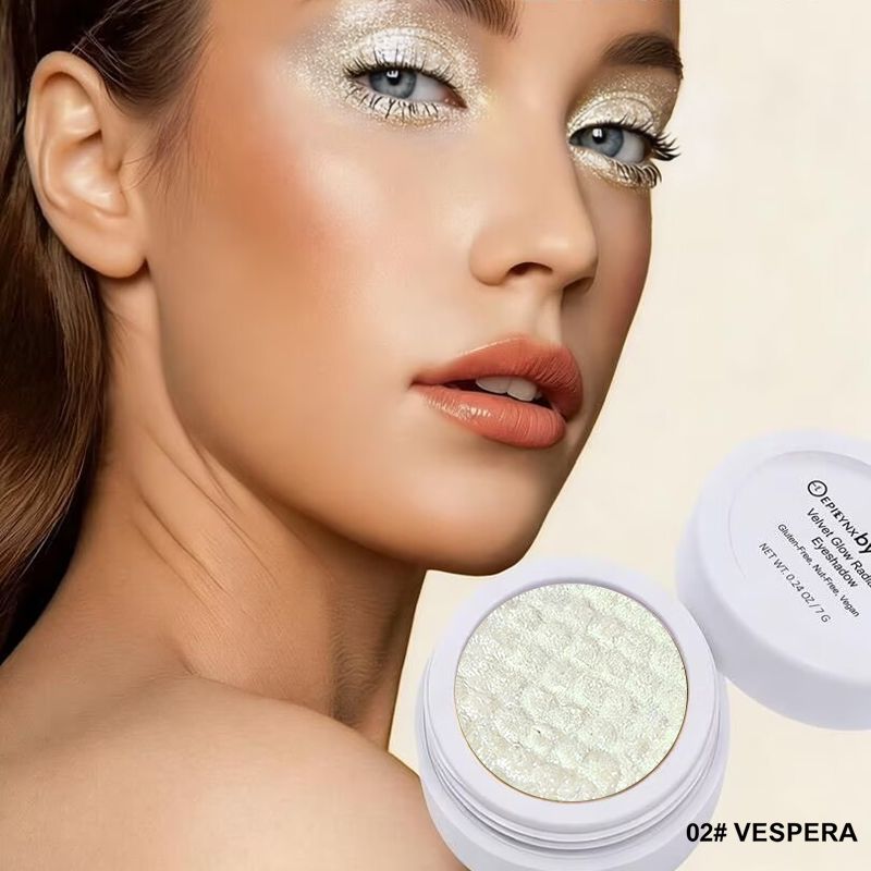 Velvet Glow Radiance Lidschatten – Vegan, Glutenfrei, Nussfrei, Eifrei
