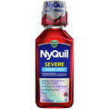 Vicks® NyQuil™ Severe Nighttime Cold & Flu Relief – Berry Flavor (12 Fl Oz)